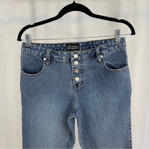 Vintage No Boundaries Stretch Pocketless Flare Jeans size Junior 9 - Picture 2 of 5